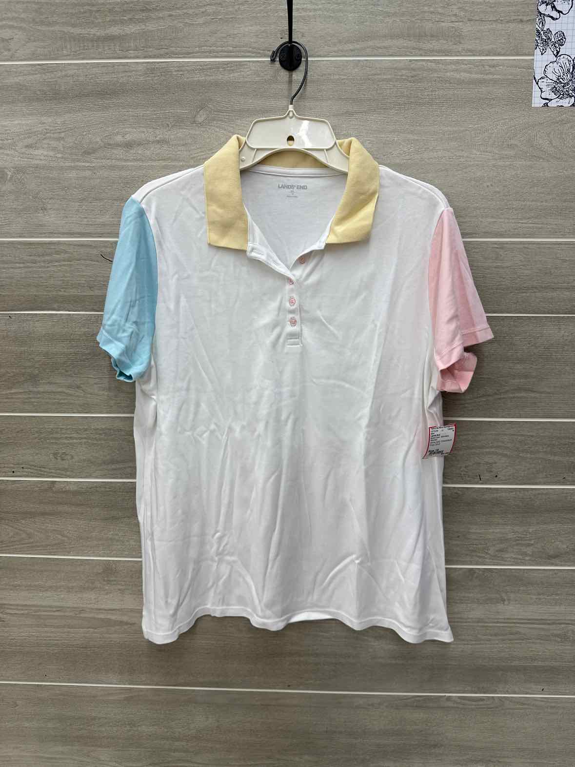 Lands End Multi-Color Womens Women Size 18 Shirt