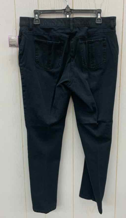 Chico's Black Womens Size 10/12 Pants