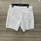 Just Black White Womens Size 10/12 Shorts