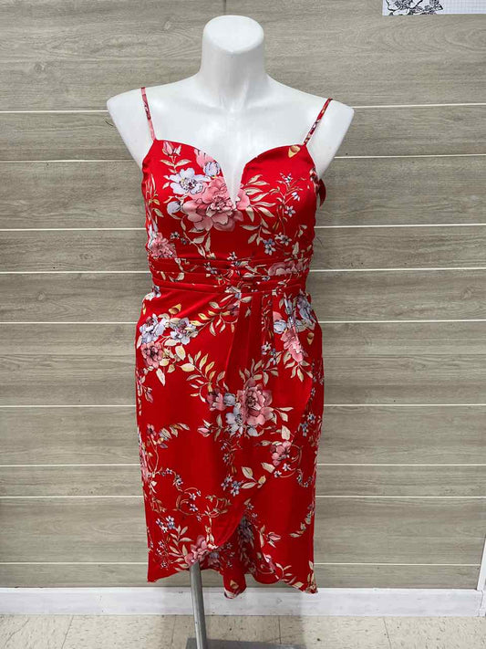 LULU'S Red Womens Women Size 10/12 Dress