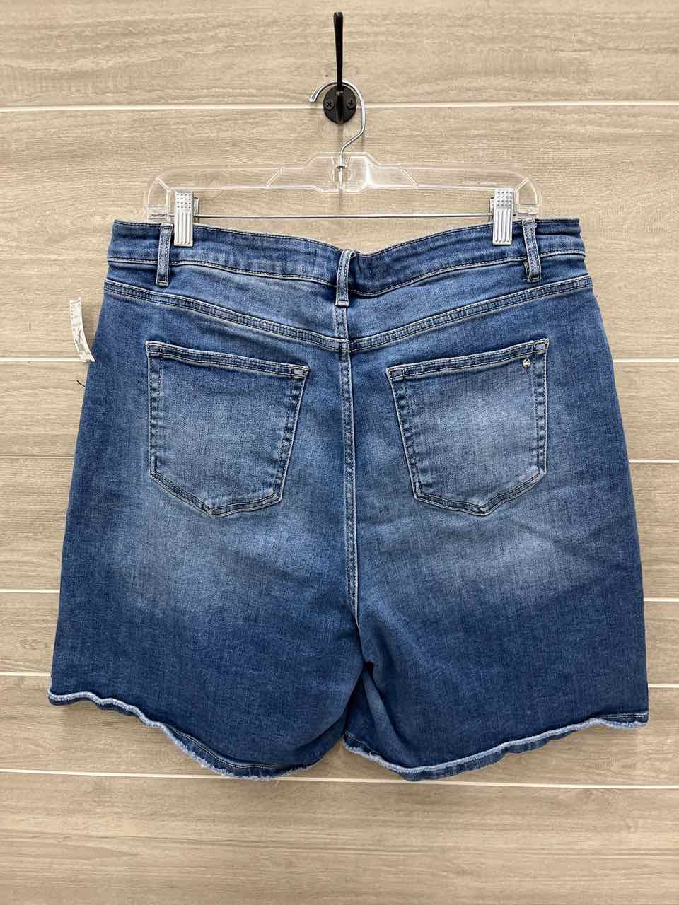 mica Size 1X Blue Plus Shorts