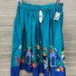 Unique Vintage Teal Womens Size 6/8 Skirt