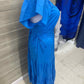 Time & Tru Size 20 Blue Plus Dress