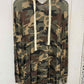 Ellie Autumn Olive Womens Size L Shirt