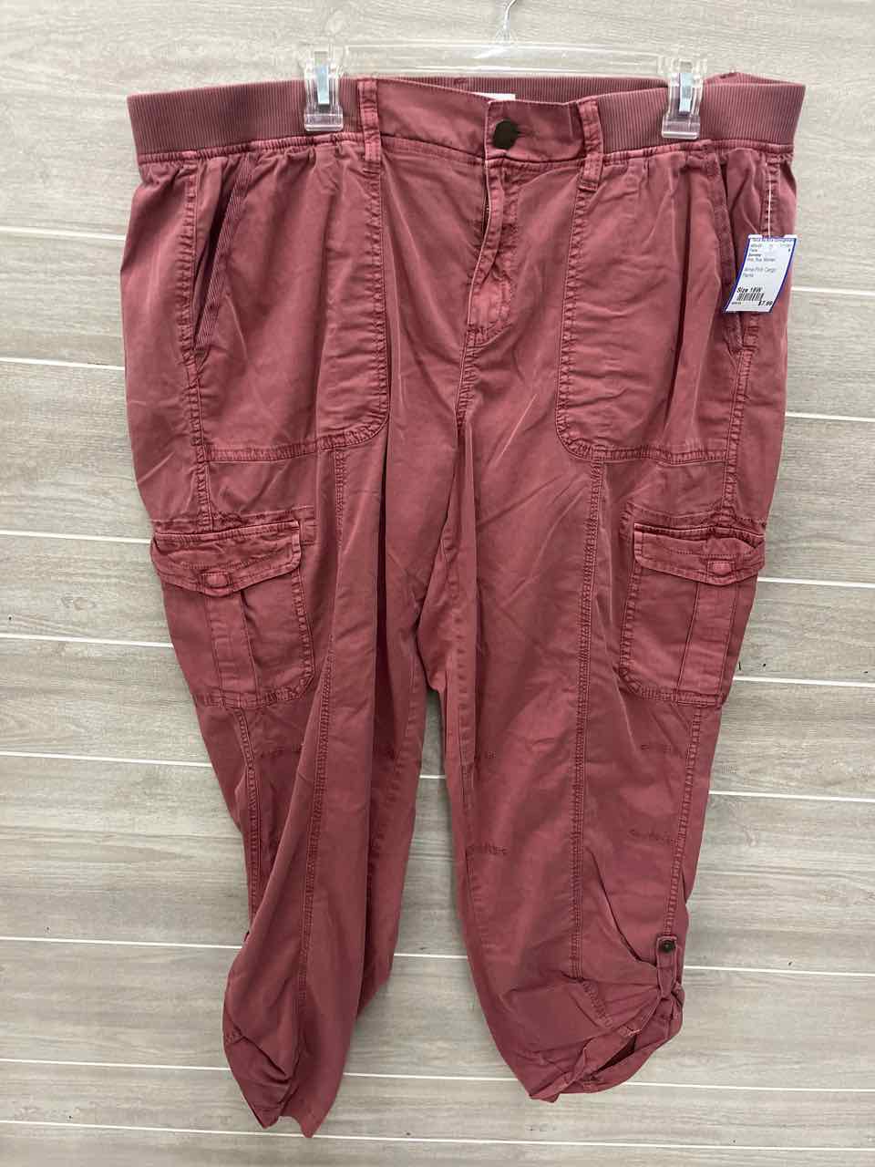 Sonoma Size 18W Pink Plus Pants