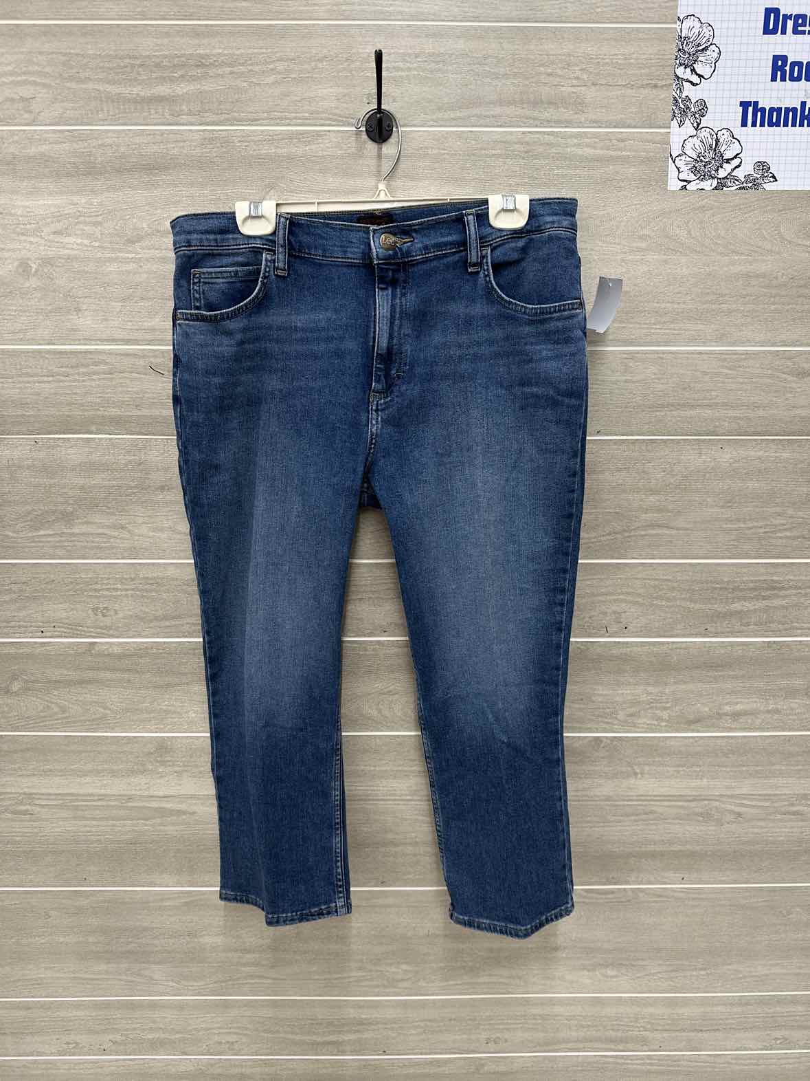 Lee Blue Womens Women Size 14 Jeans