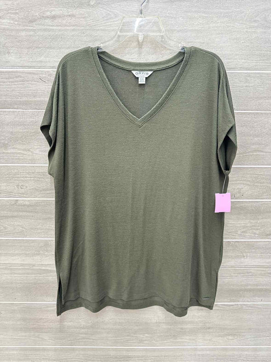 Orvis Size XL Olive Womens Shirt