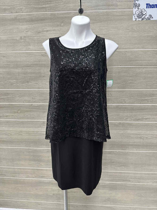 Chico's Size 6 Black Womens Dress