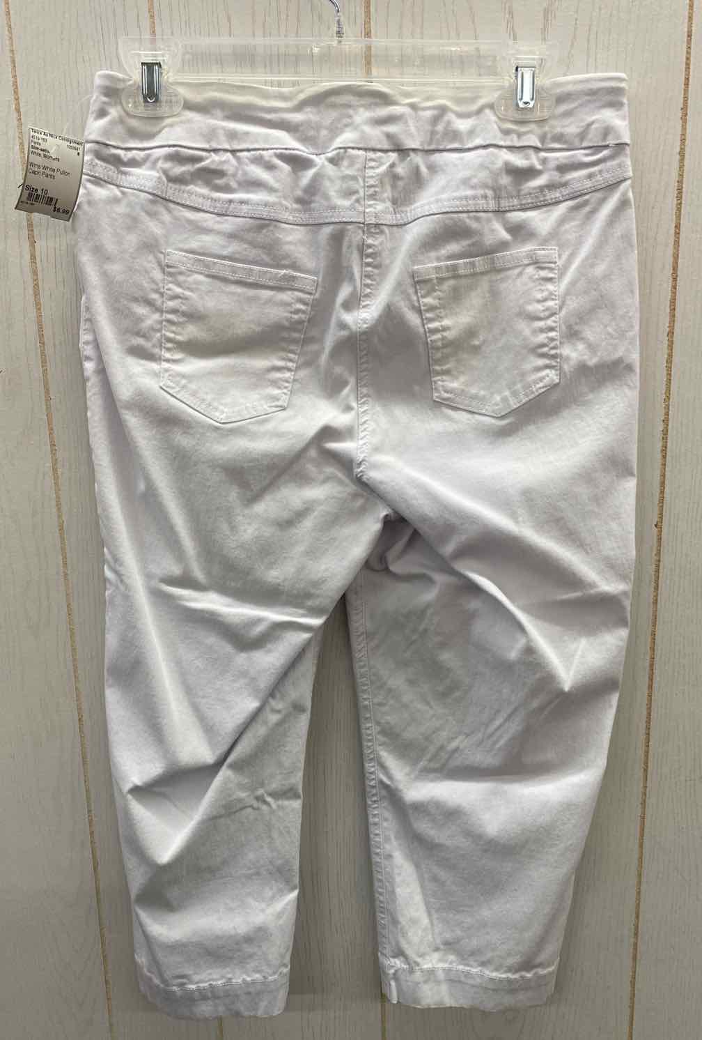 Slim-sation White Womens Size 10 Pants