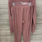 Athleta Pink Womens Size Small Pant Set