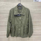 Ambiance Apparel Size 1X Olive Plus Jacket (Outdoor)
