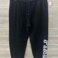 PINK Size L Black Womens Pants