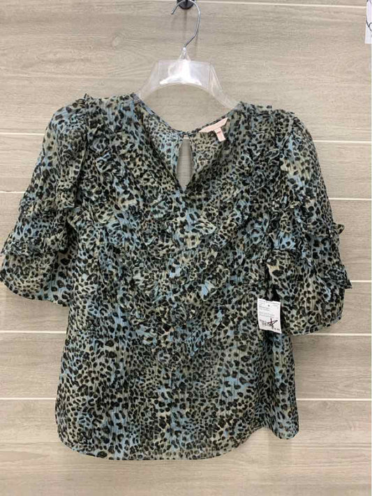 Rebecca Taylor Olive Womens Size L Shirt