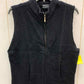 Black Womens Size M Vest