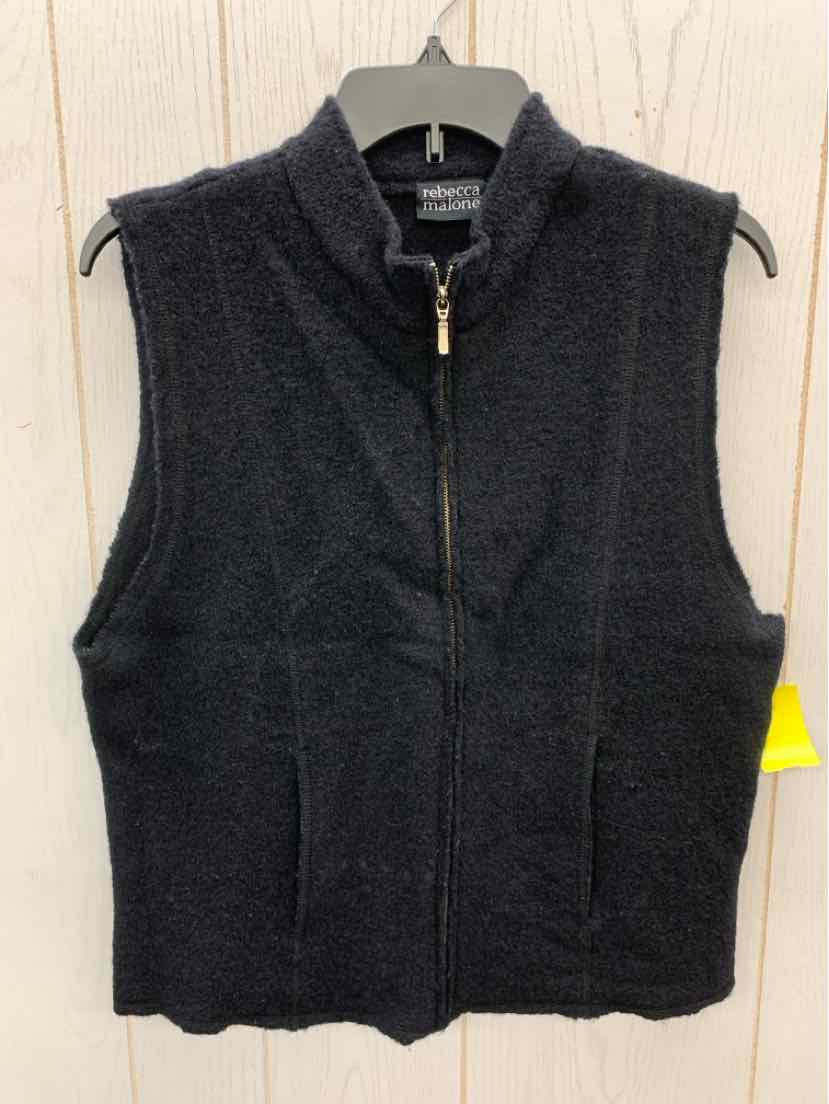 Black Womens Size M Vest