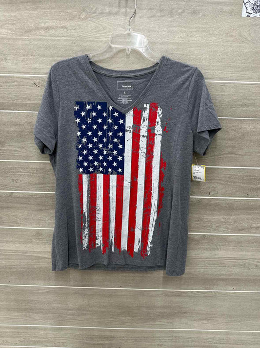 Sonoma Gray Womens Size L Shirt
