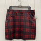 Maurices Red Womens Size 11/12 Skirt