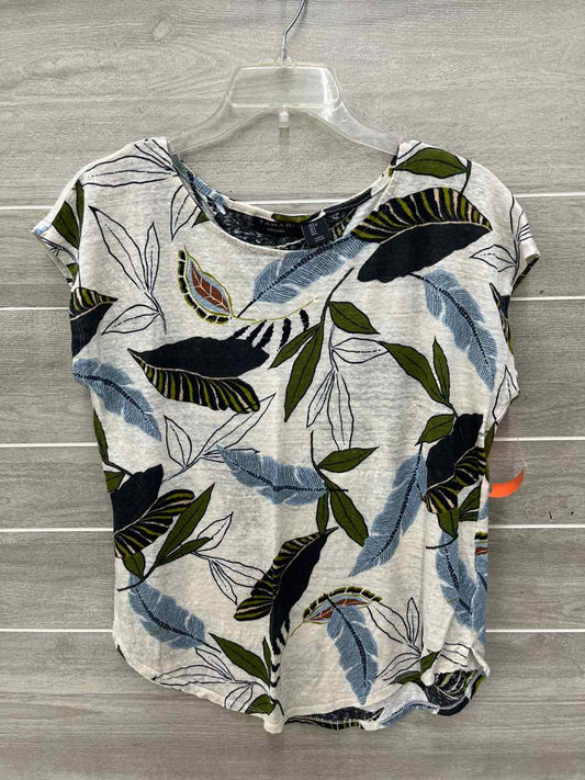 Tahari Cream Womens Women Size L Shirt
