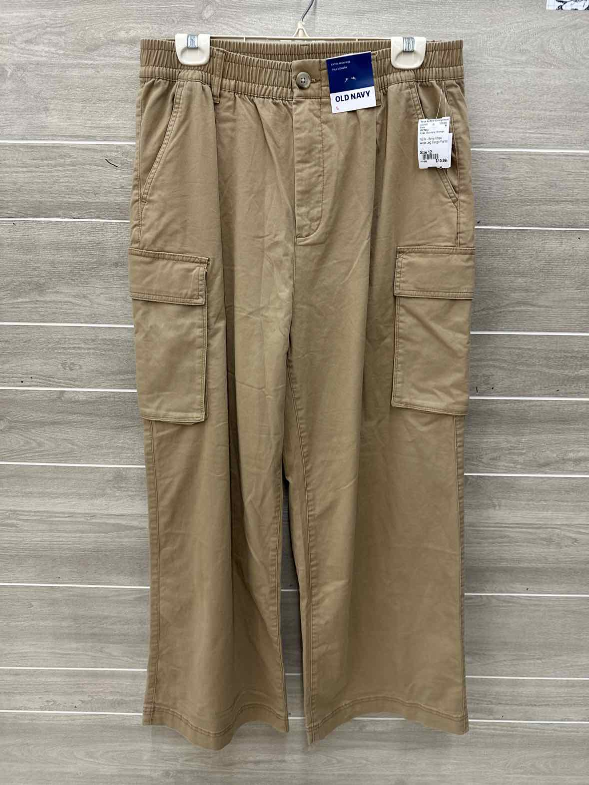 Old Navy Khaki Womens Women Size 12 Pants