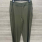 Lands End Size M Tall Olive Womens Pants