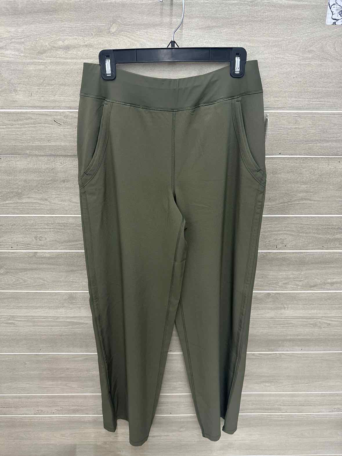 Lands End Size M Tall Olive Womens Pants