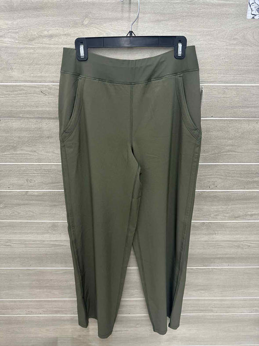 Lands End Size M Tall Olive Womens Pants