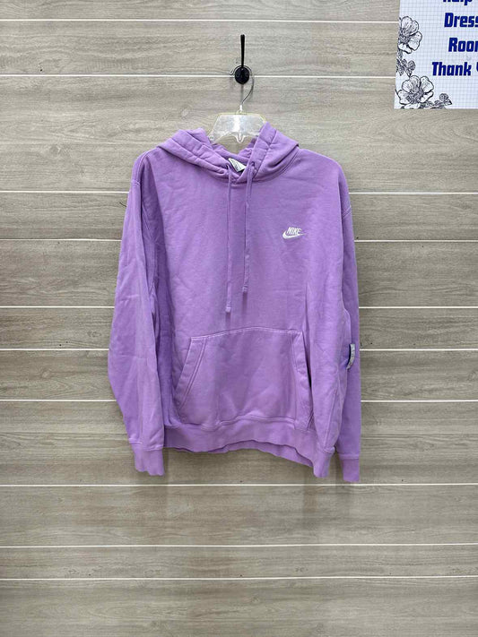 Nike Size L Lavender Womens Sweatshirt