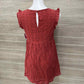 Crystal Doll Size 10 Orange Womens Dress