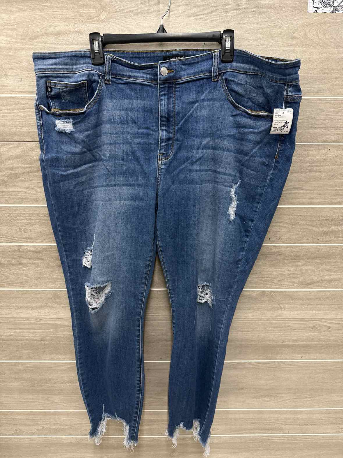 Judy Blue Size 24W Blue Plus Jeans