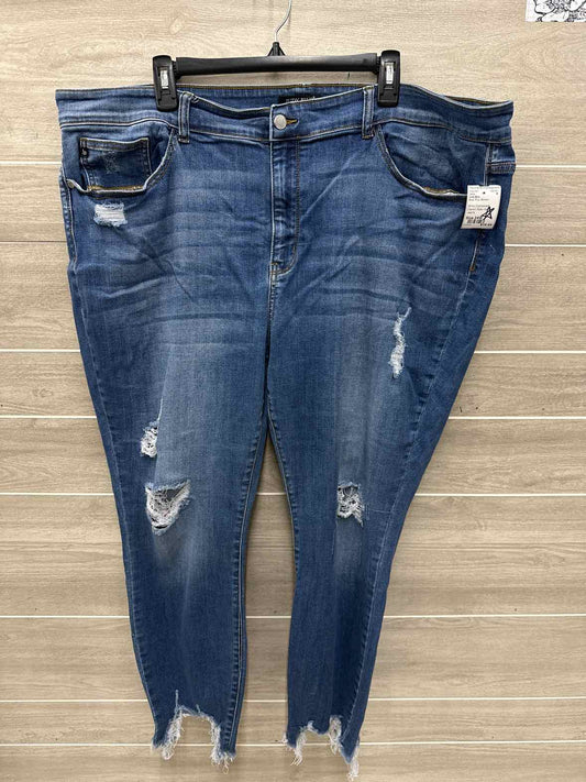 Judy Blue Size 24W Blue Plus Jeans
