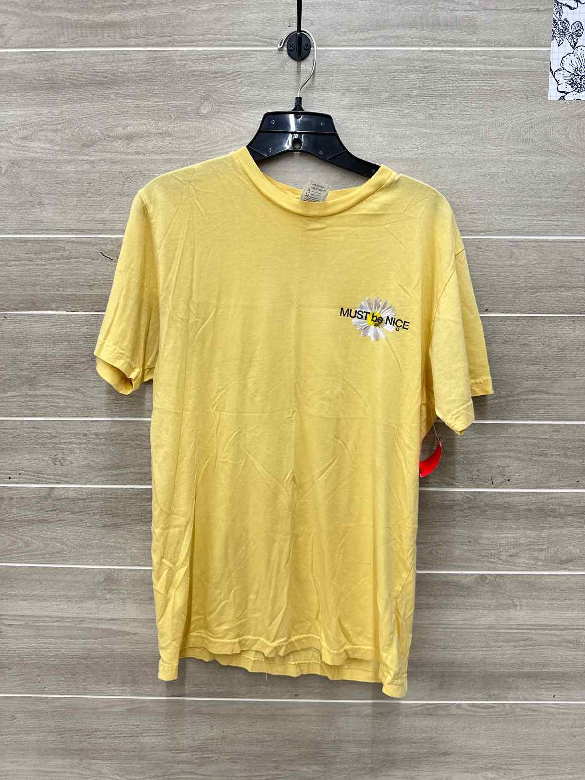 Yellow Womens Women Size M Shirt