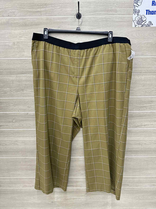 Lane Bryant Olive Womens Women Size 26P Pants