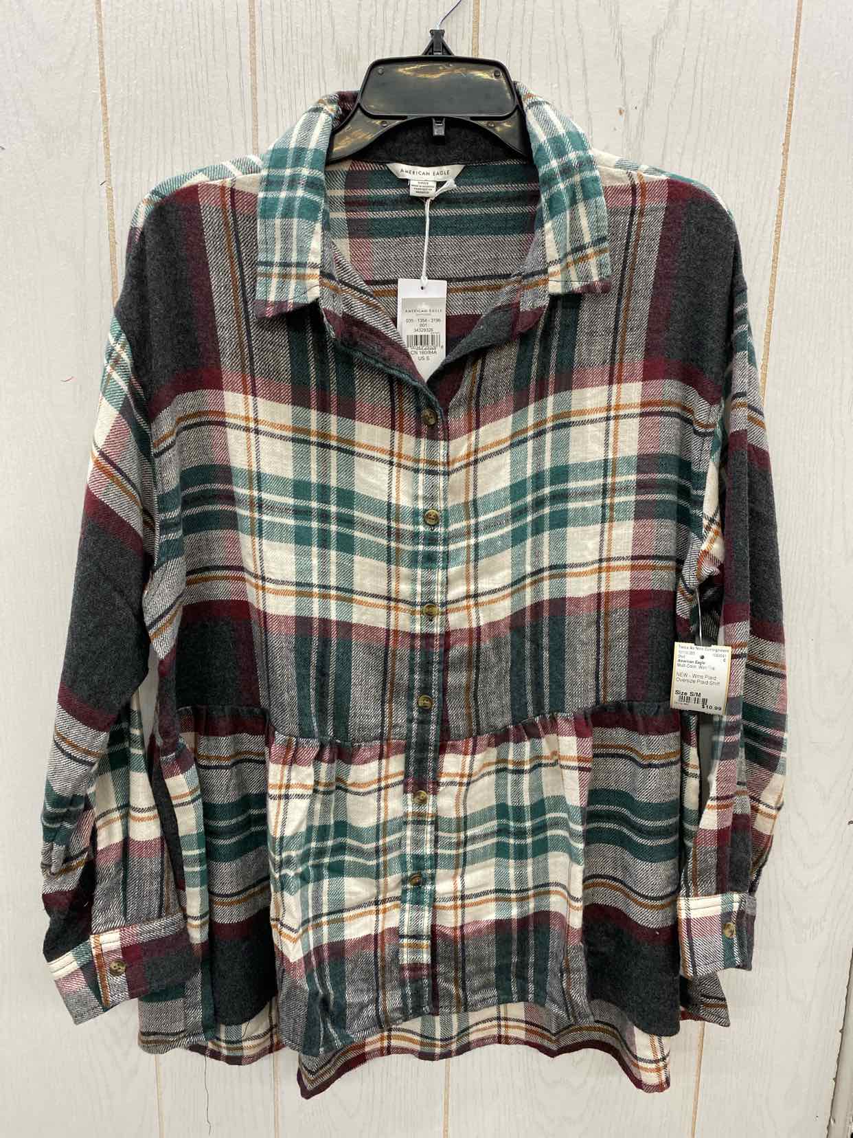 American Eagle Multi-Color Womens Size S/M Shirt