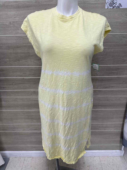 Universal Thread Size 12 Yellow Womens Dress