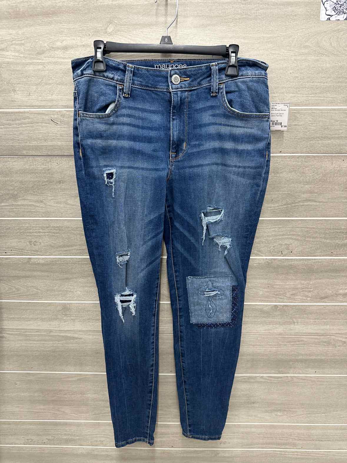 Maurices Size 10 Blue Womens Jeans