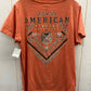 American Fighter Orange Womens Size XL Shirt