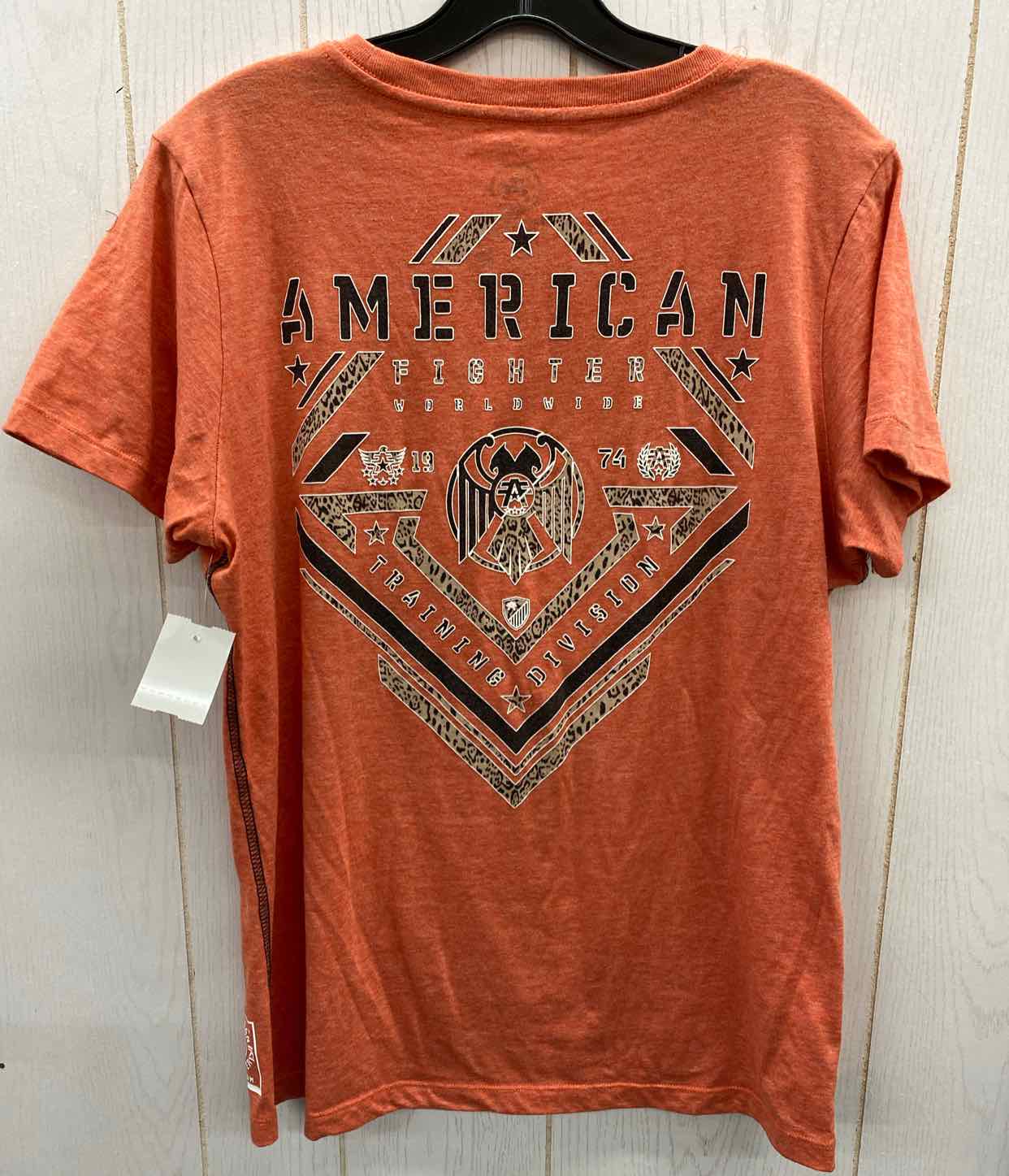 American Fighter Orange Womens Size XL Shirt