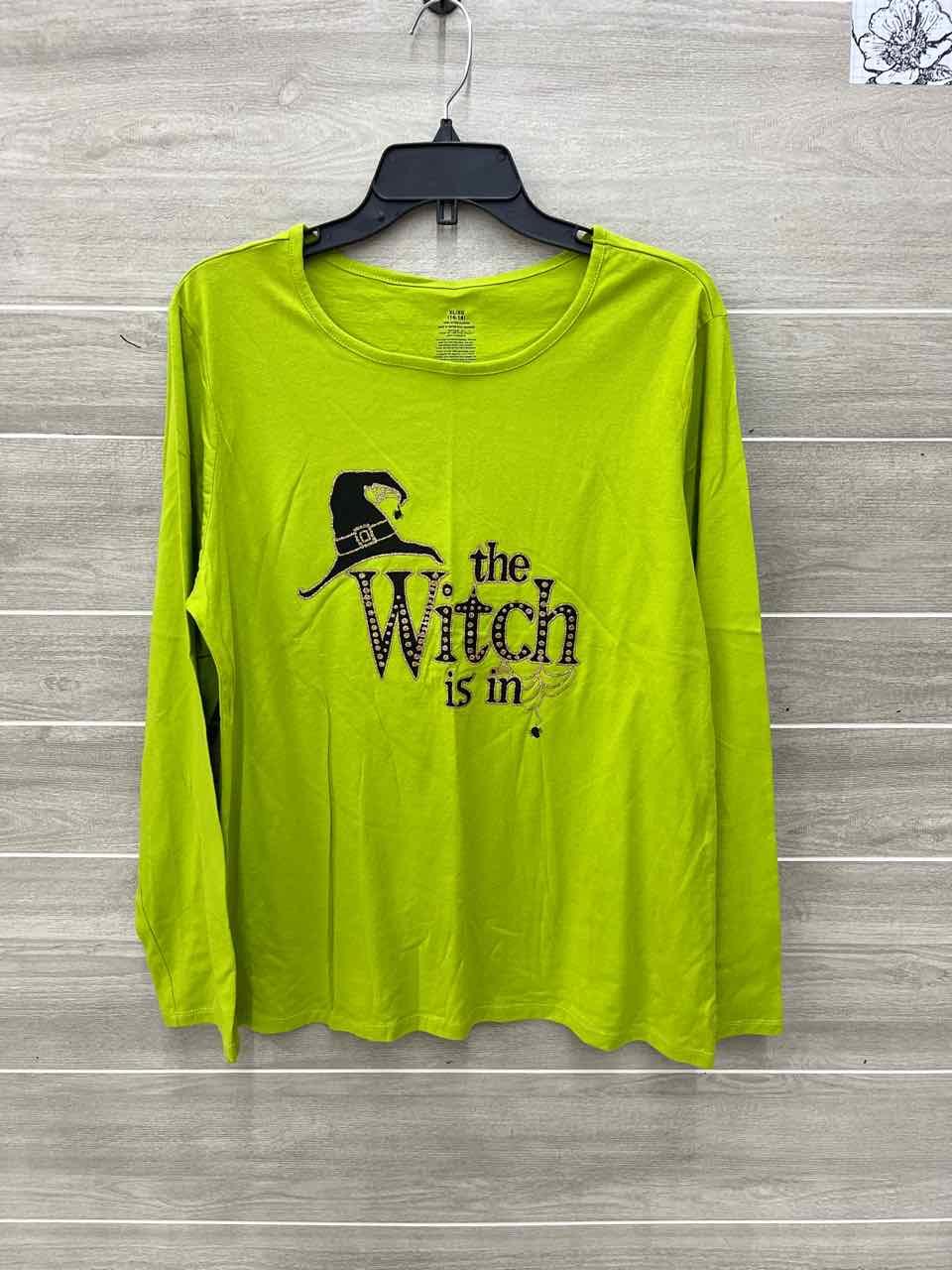 Green Womens Women Size 16 Shirt