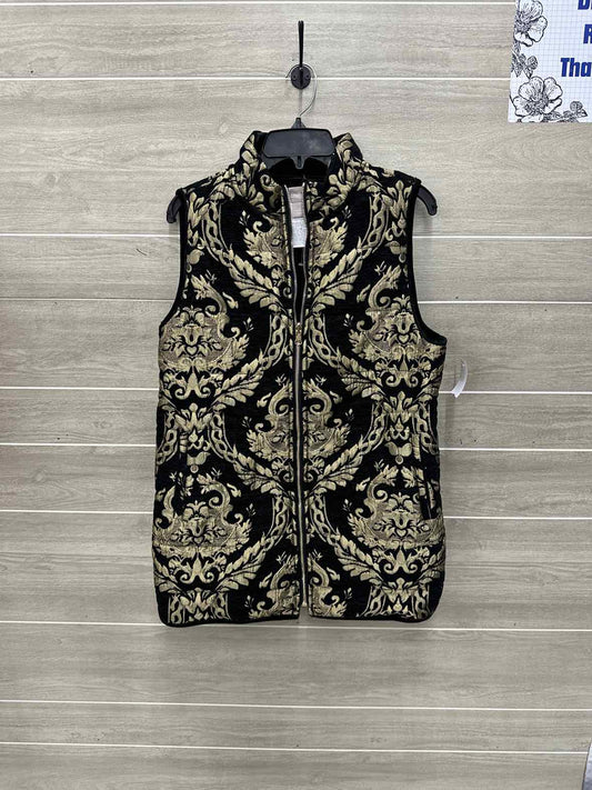 Chico's Size S Black Womens Vest