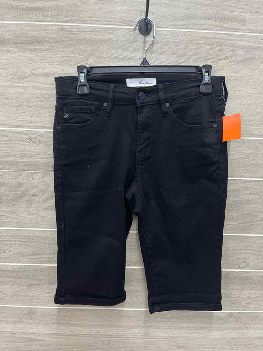 KanCan Size 7/8 Black Womens Shorts
