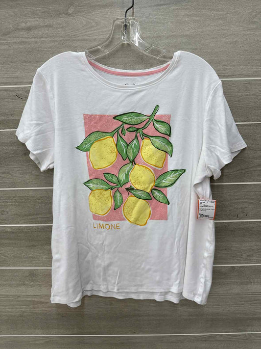 Croft & Barrow White Womens Women Size L Shirt