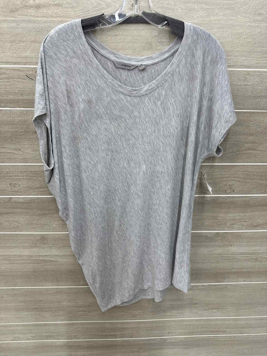 Athleta Gray Womens Women Size L Shirt
