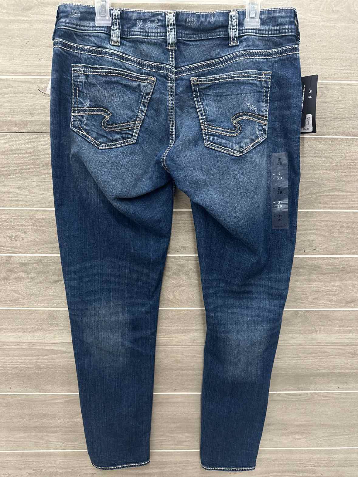 Silver Size 10/12 Blue Womens Jeans