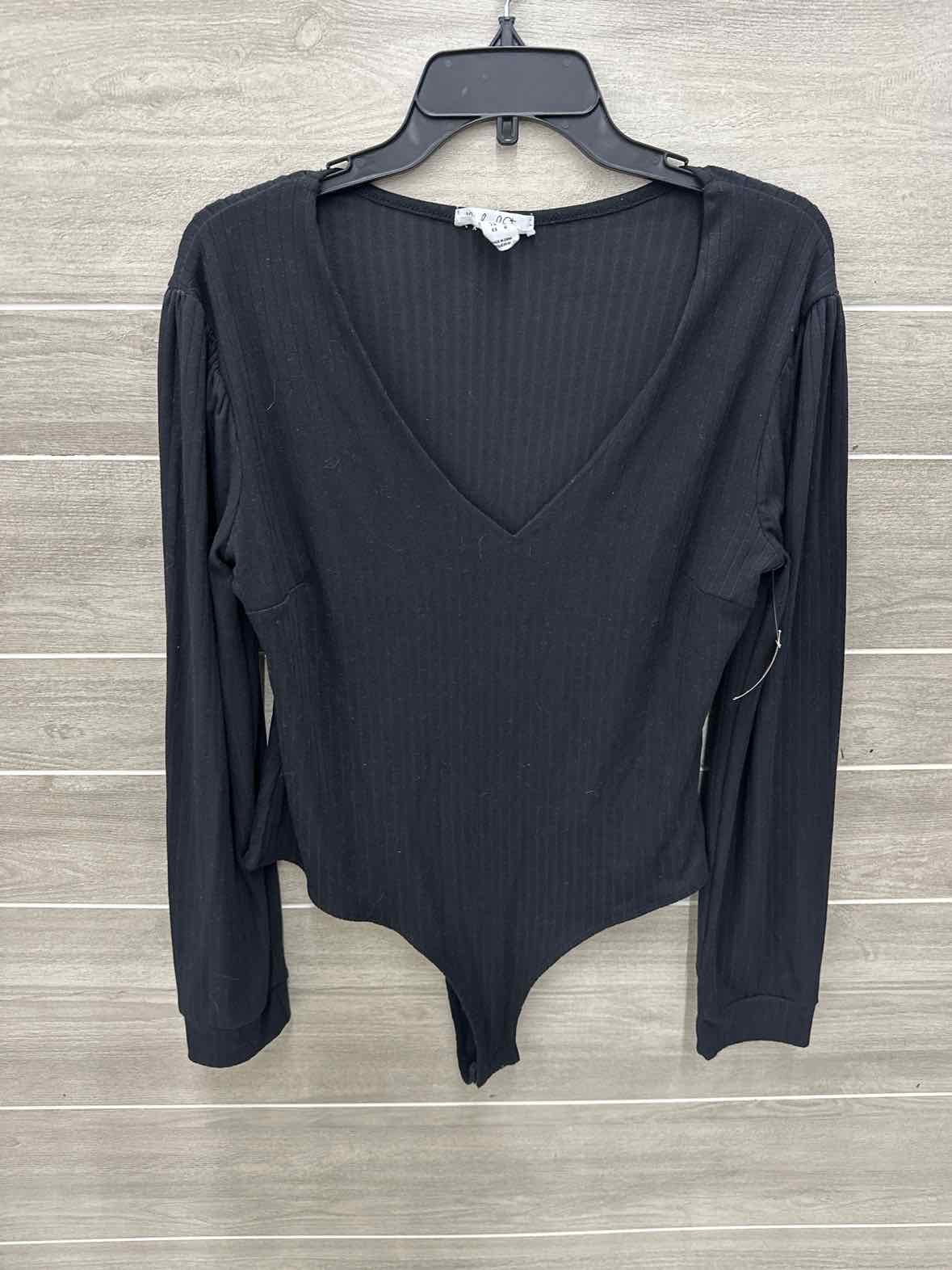 Black Womens Size L Bodysuit
