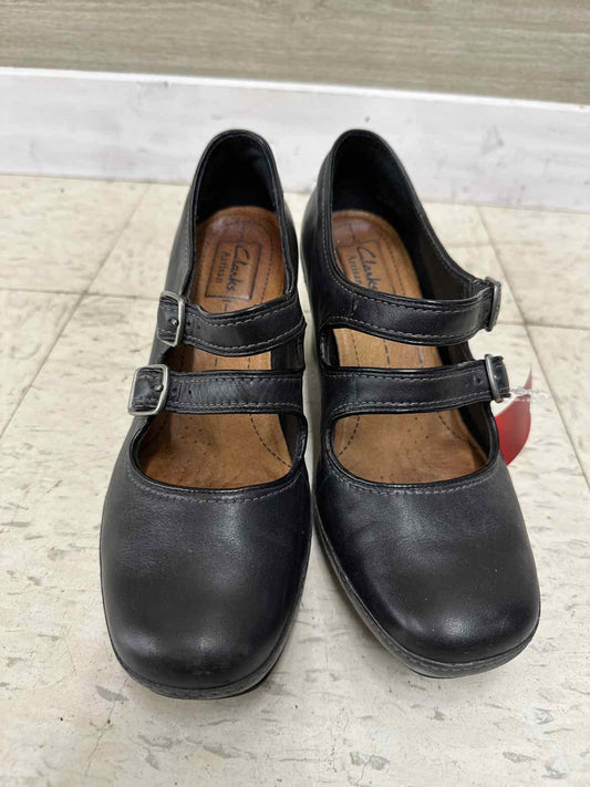 8 Clarks Black Womens Women Size 8 Shoes/Footwear