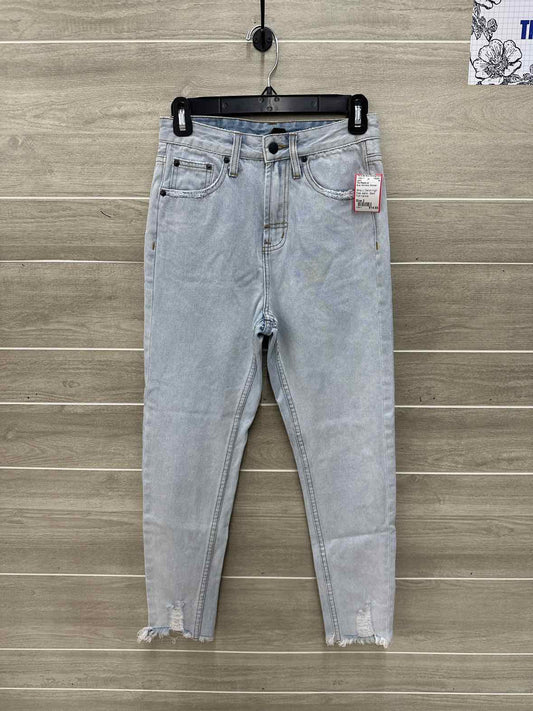 The People Vs Blue Womens Women Size 2 Jeans