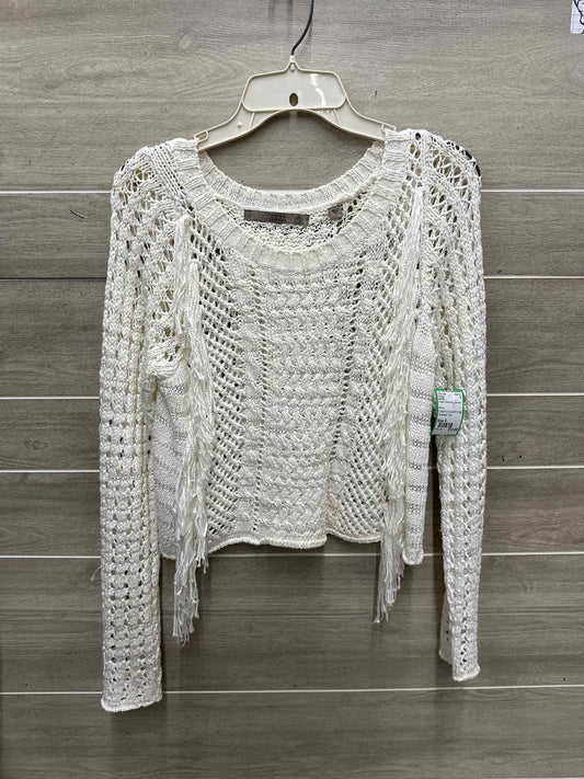 GUESS Size S Cream Womens Sweater