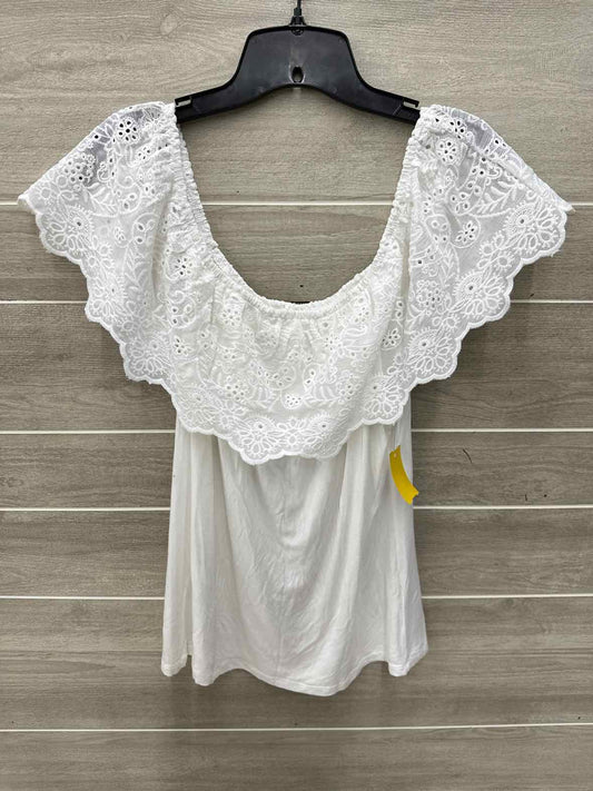 Maurices White Womens Women Size M Shirt