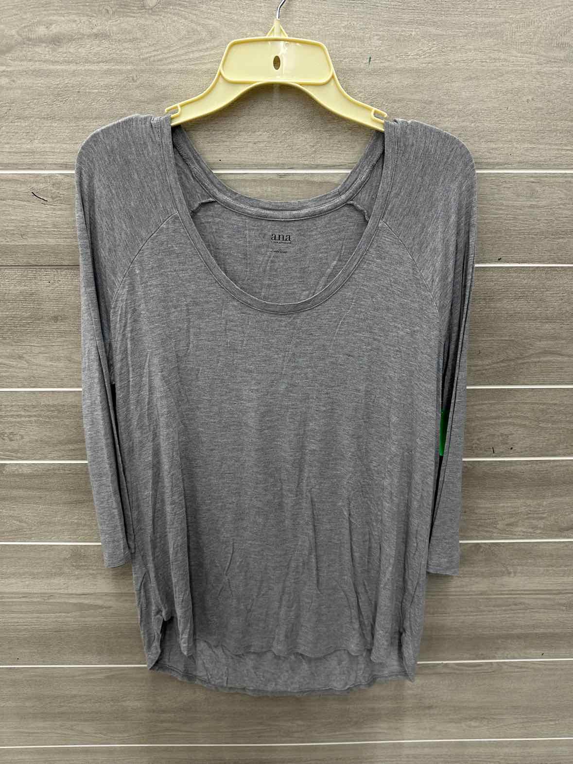ANA Size L Gray Womens Shirt