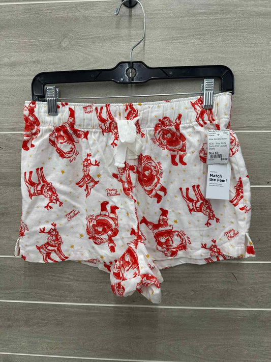 Size XS White Womens Pajamas
